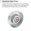 Toyota Yaris (1999-2005) 1 Pc Drive Belt Idler Pulley