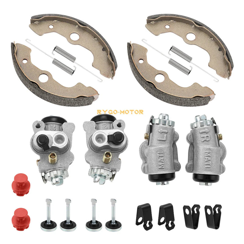 Honda TRX400FW Foreman Front Brake Wheel Cylinders W/Shoes Hole Plug