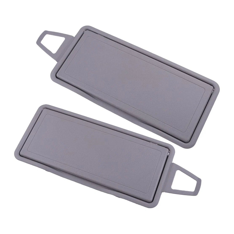 Mercedes Benz W220 Grey Sun Visor Shade Mirror Covers (2000-2006)