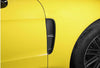 Porsche Panamera 1 Pair Carbon Fiber Side Bonnet Air Vent Trim (2017-2023)