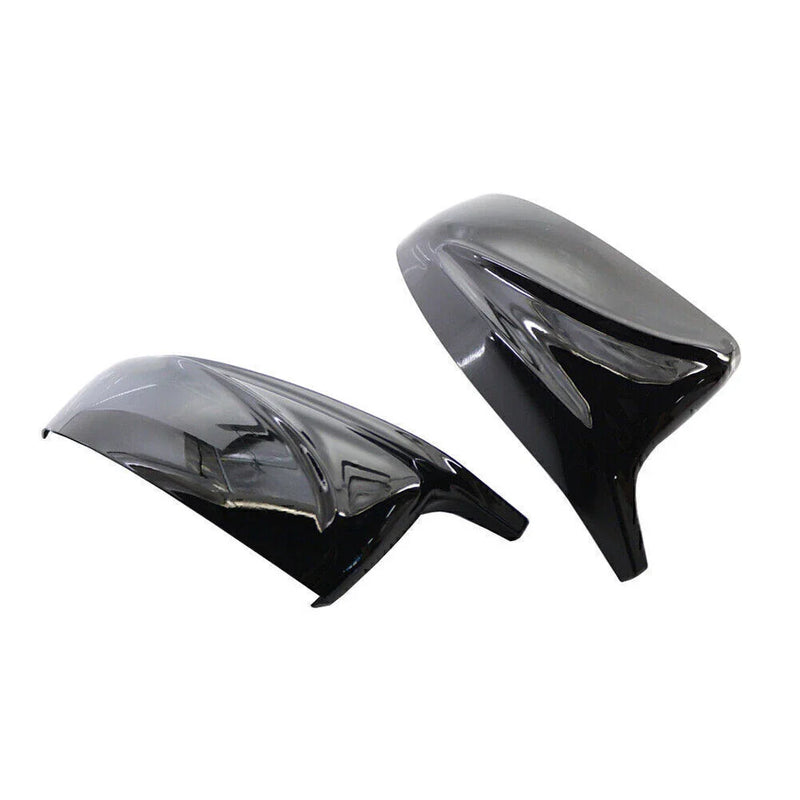 BMW X5 X6 ABS Black Rear View Mirror Cover Trim (2007-2013)