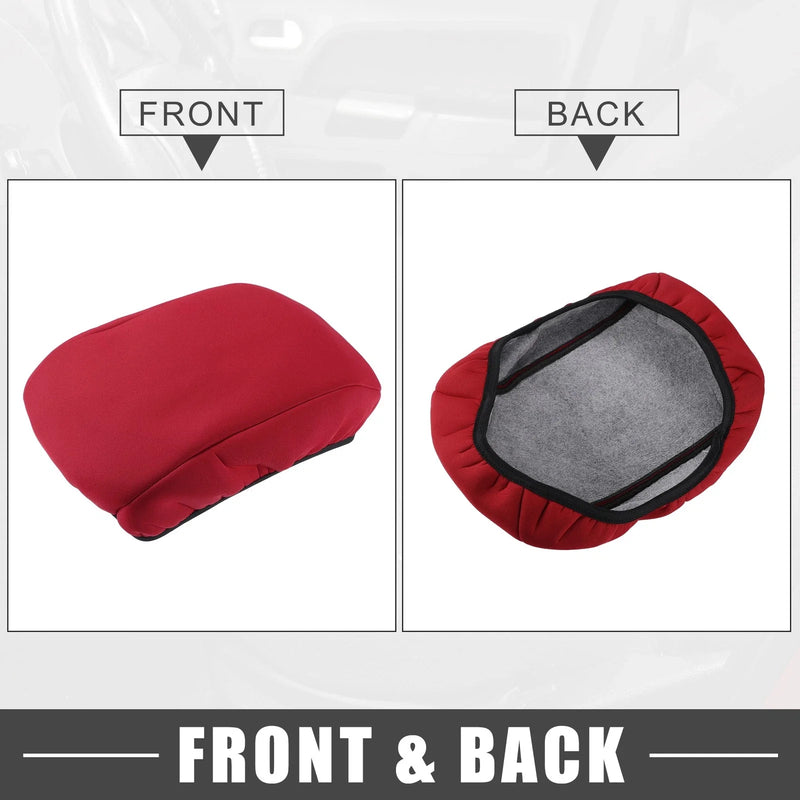Ford Fusion (2017-2020) Red Car Center Console Armrest Cover