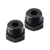 Universal 2 x Aluminum 8AN Block Off Cap ORB Plug Male Fitting Adapters