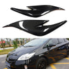 Toyota Prius ZVW30 Carbon Fiber Headlight Eyelid Covers (2012-2015)