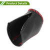 Lexus NX300 2014-2021 - Pebbled Black Red Car Gear Shift Knob Cover