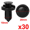 Honda Acura 30 x Bumper Hood Mudguard Splash Guard Retainer Clip