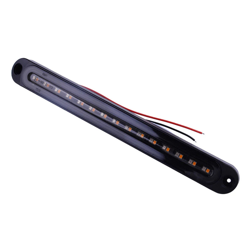 Truck Trailer 10" LED Tail Brake Stop Light Bar Turn Signal Lamp