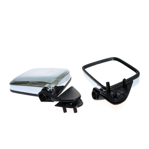 Nissan Navara D21 / Pathfinder DX 1985-1997 Chrome Door Mirror Set
