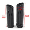 Harley Touring Street Road Glide Black Soft Touch Hand Grips (2009-2023)