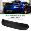 Toyota 86, Subaru BRZ (2013-2020) Fiberglass Matte Rear Boot Spoiler Lip