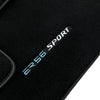 Lexus IS 250 Black Tailored Carpets with Emblem Floor Mats (2013-2022)