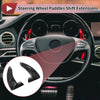 Jeep Grand Cherokee Set Black Plastic Steering Wheel Paddles (2014-2020)