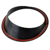 Jeep Wrangler JK JKU Black Headlight Ring Cover Trim Bezels (2007-2018)
