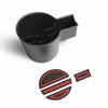 Honda Civic Black Console Water Cup Storage Box Frame Trim (2022–2023)
