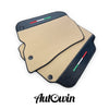 Ferrari F12 Berlinetta Beige Floor Mats (2013-2017)