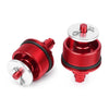 Honda CB400 (1992-1998) RED CNC Aluminum  Preload Adjusters