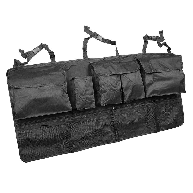 Car Seat Back Storage Bags - Multi Pocket Cargo Net Organizer (Fits Most)