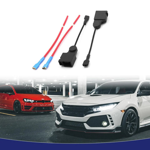 Toyota 2 x Car Horn Speaker Adapter Wiring Harness Pigtail Socket
