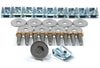Mercedes E W211 Bajo Bandeja Protector Salpicaduras Broches Acero Pernos (2002–2009)
