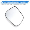 Kia Picanto Driver Side Non-Heated Mirror Glass (2004-2011)