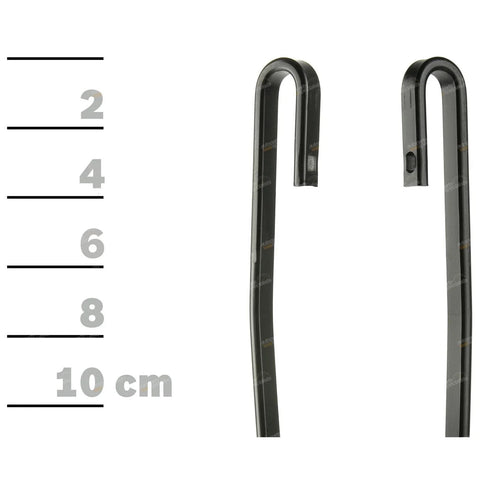 Mazda 626 Drivers & Passenger Side Front Wiper Blade Set (1978 - 1991)
