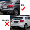 Mercedes Benz A Class W176 A45 Rear Bumper Side Splitters (2013-2018)