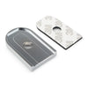 Harley Touring Dyna Rear Seat Bolt Tab Cover
