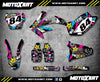 Honda CRF 450X (2005-2023) - RUSH Style Decals Custom Graphics Full Kit