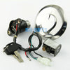Honda CM125 Fuel Gas Cap & Ignition Key Switch (1987-1999)