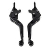Honda CB599 CB600 CB919 98-06 Black Extendable Brake Clutch Levers