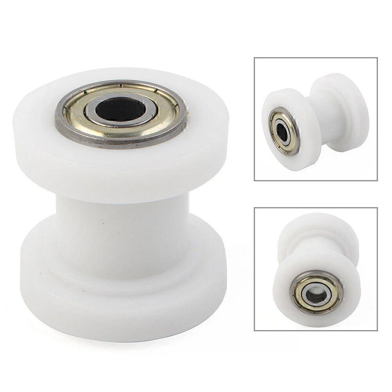 Dirt Bike Motorcycle 8mm Chain Roller Slider Tensioner Guide Pulley