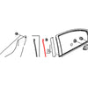 Honda City GM4-GM9 2014-2020 Rear Door Center Weatherstrip Seals