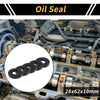 Oil Seal / 28x62x10mm / Rotary Shaft Seal NBR Black 5 Pcs