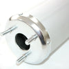 110cc 125cc Quad Dirt Bike ATV 310mm Silver Alloy Exhaust Muffler