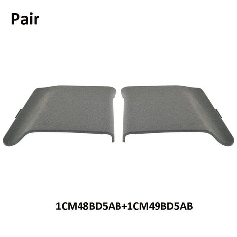 Dodge Ram 1500 2500 3500 Slate Gray Seat Belt Anchor Covers (2002-2023)
