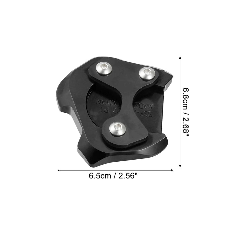 HONDA CB200X (2021-2022) Black Kickstand Pad Set Aluminum Alloy