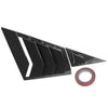 Honda Civic Front Side Window Triangle Scoop Louver Cover (2011-2015)