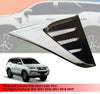 Toyota Fortuner Black Chrome Side Vent Covers (2015-2019)