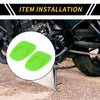 Kickstand Pad 3.54x2.36in Support Plate Green 2 x Universal Motorcycle