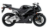 Honda CBR600RR Alluminio Nero carenatura & parabrezza Fissaggi (2009–2012)