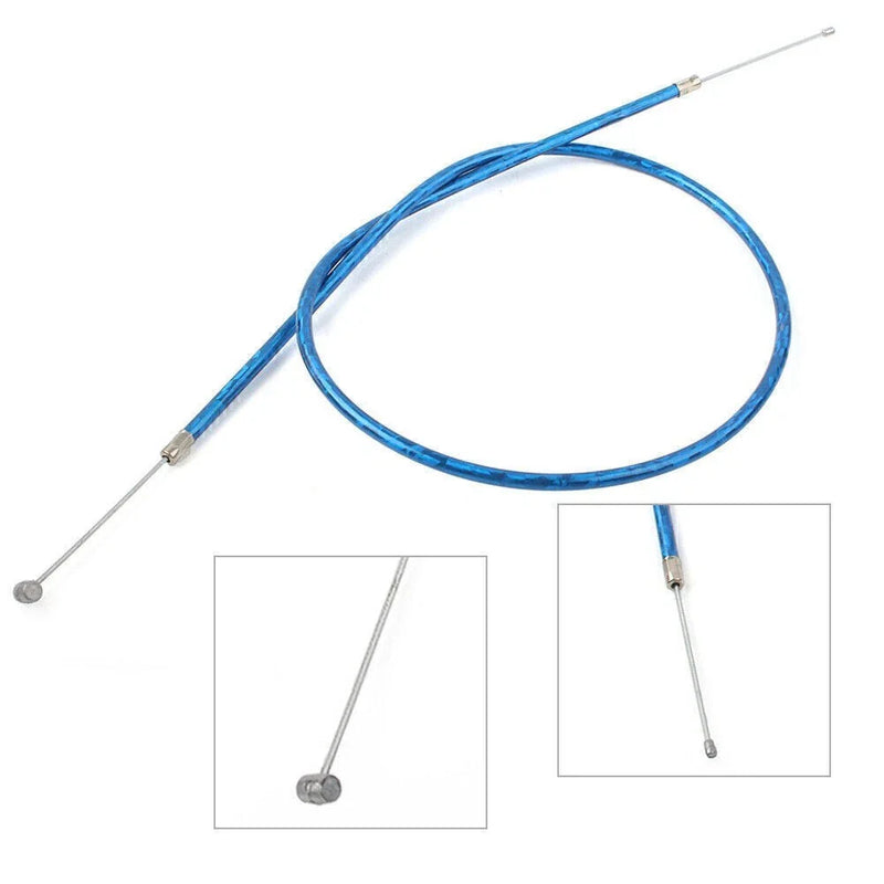 43cc 47cc 49cc Mini Moto Quad ATV Dirt Pocket BLUE Gas Throttle Cable
