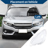 Mercedes-Benz Front Left Headlight Lens Cover (2006-2011)
