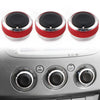 Ford Focus Mondeo C-Max 3 x ABS Air Conditioner Switch Knobs (2005-2018)