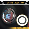 Toyota Tacoma Engine Start Stop Button Knob Cover Ring (2016–2023)