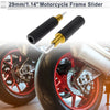 Motorcycle 2 x 0.67" Aluminum Alloy Plastic Motorcycle Slider Frame