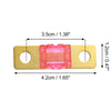 Automotive Marine Audio Video System Gold Tone 200A Bolt-on AMI Fuse