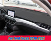 Ford Focus Black Leather Dashboard Cover Dash Protector Pad Mat (2019–2021)