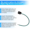 Chevy & Chrysler Alternator Repair Plug Harness Connector