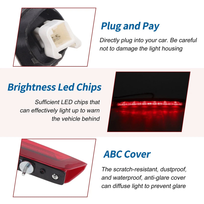 Honda HR-V Vezel Red LED Third Brake Light (2014-2022)