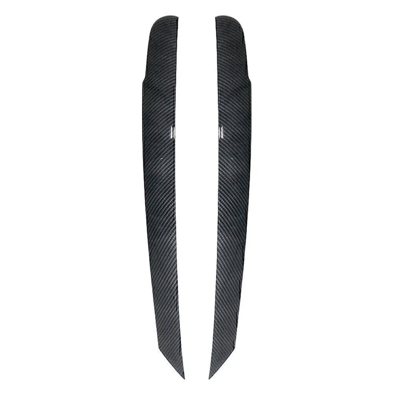 Volkswagen Touran Carbon Fiber Headlight Eyelid Trim Covers (2011-2015)